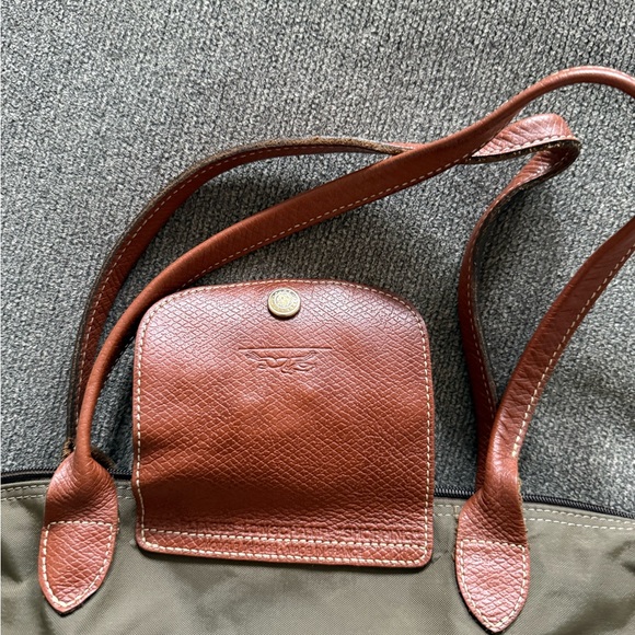 Longchamp Le Pliage Small Tote – Olive/Khaki Nylon - Picture 4 of 16